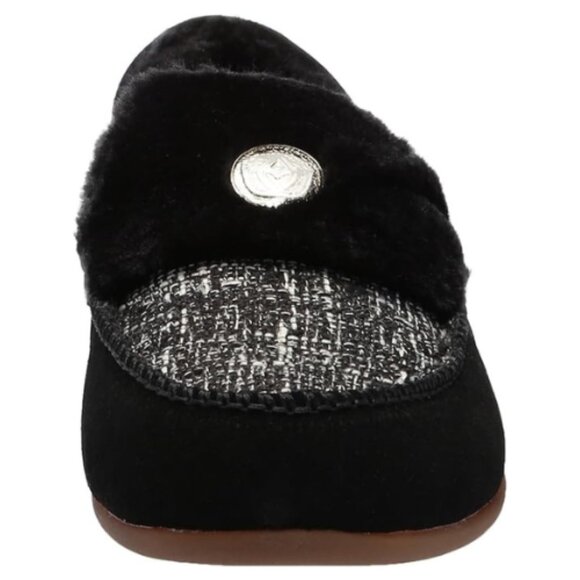 REVITALIGN Orthotic Women's Birch Tweed Slipper Size 5.5D (Wide) BLACK - Picture 2 of 7